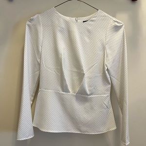 Banana Republic peplum shirt
